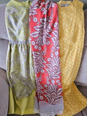 Loft: 3 Dress Spring/Summer Bundle (size 10/12)